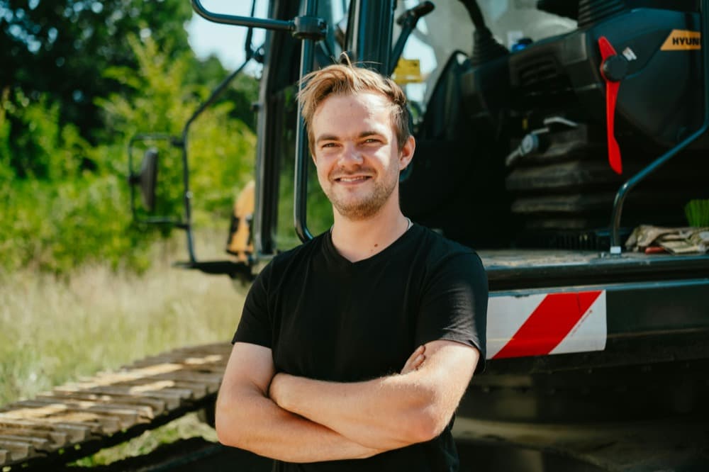 Porträt von Kevin aus dem Team von Seel Bau