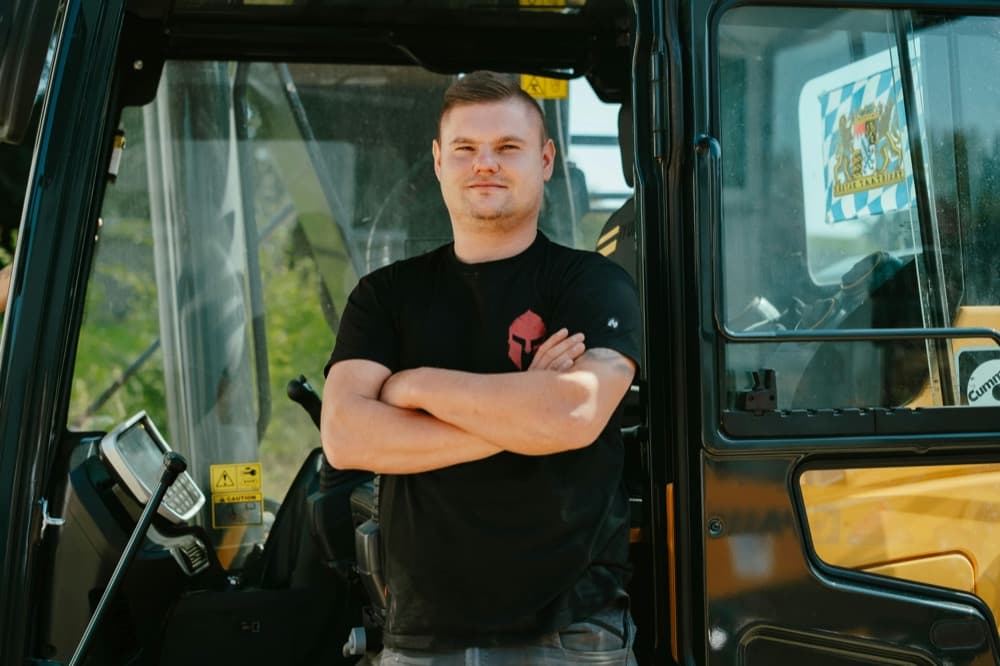 Porträt von Max aus dem Team von Seel Bau